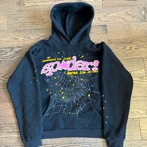 Spider Worldwide x Young Thug Sp5der Black P*NK Hoodie .
